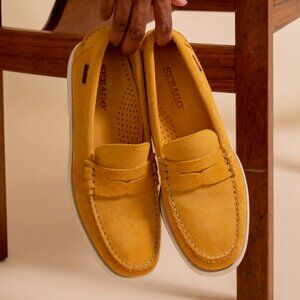 NEW SEBAGO Suede Dan Boat Flesh Out Shoes 257 3M4